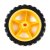 Wheel - 65mm Rubber Tire, Pair